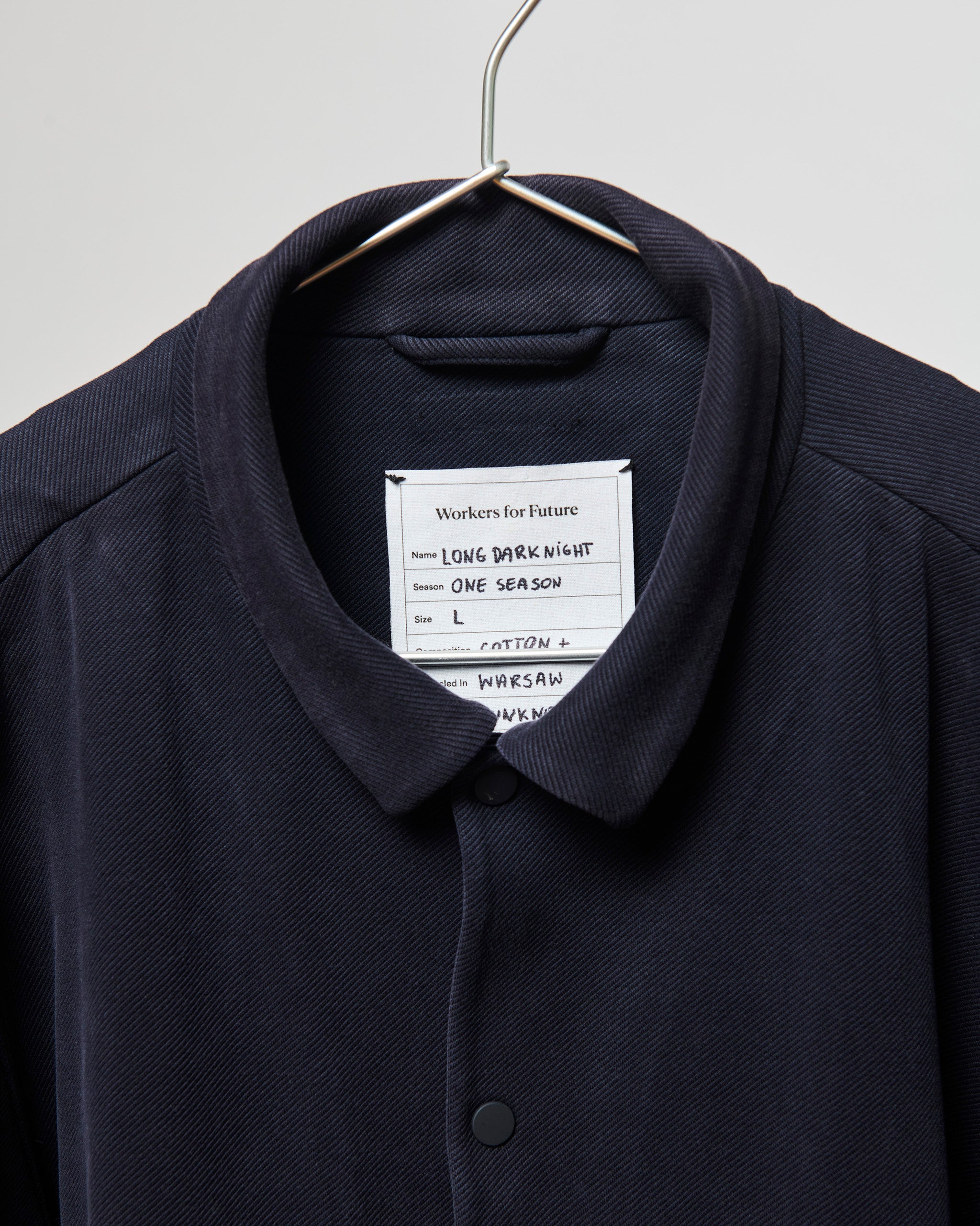 WORKERS JACKET DARK BLUE