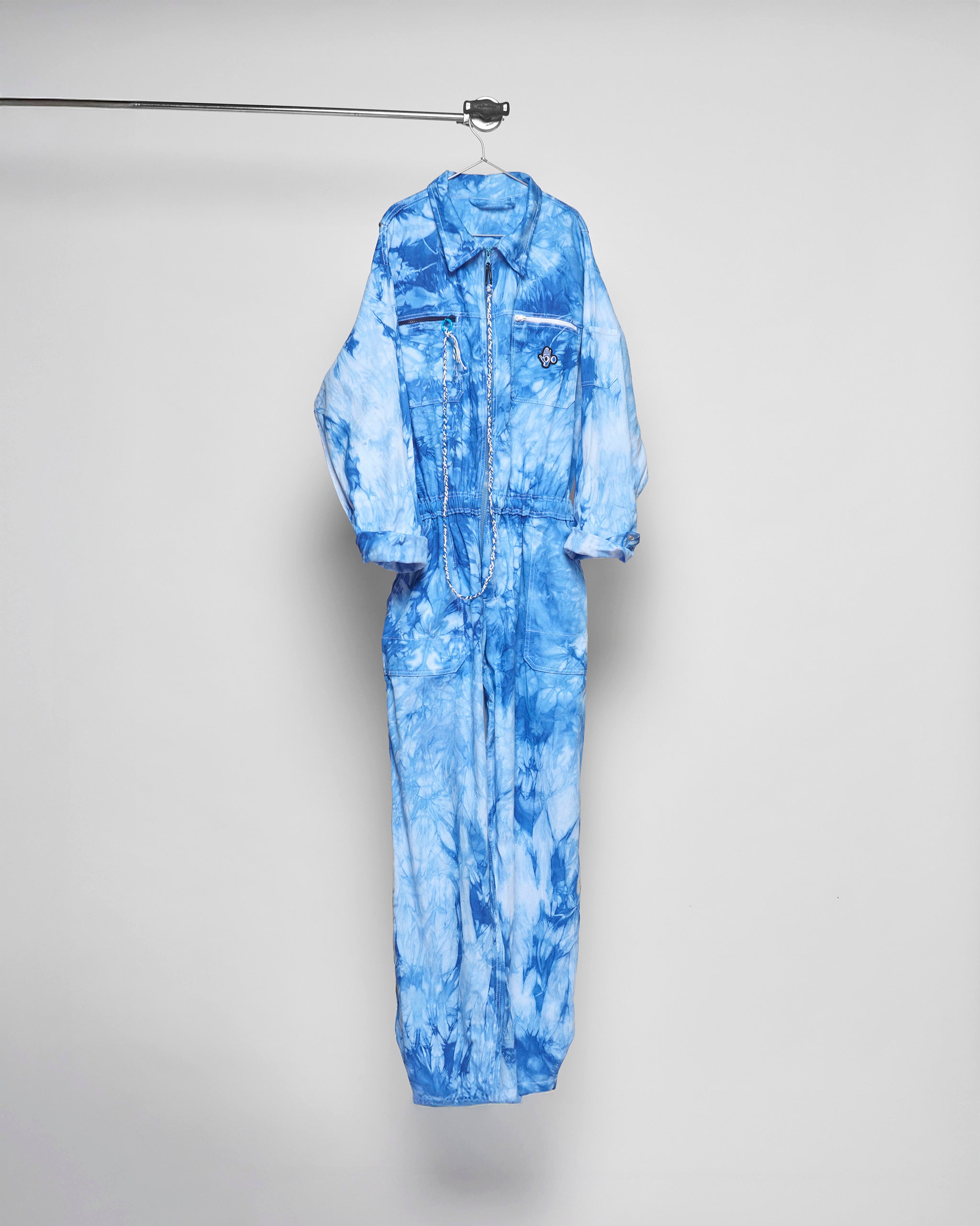 OVERALL WATERFALL TIE DYE