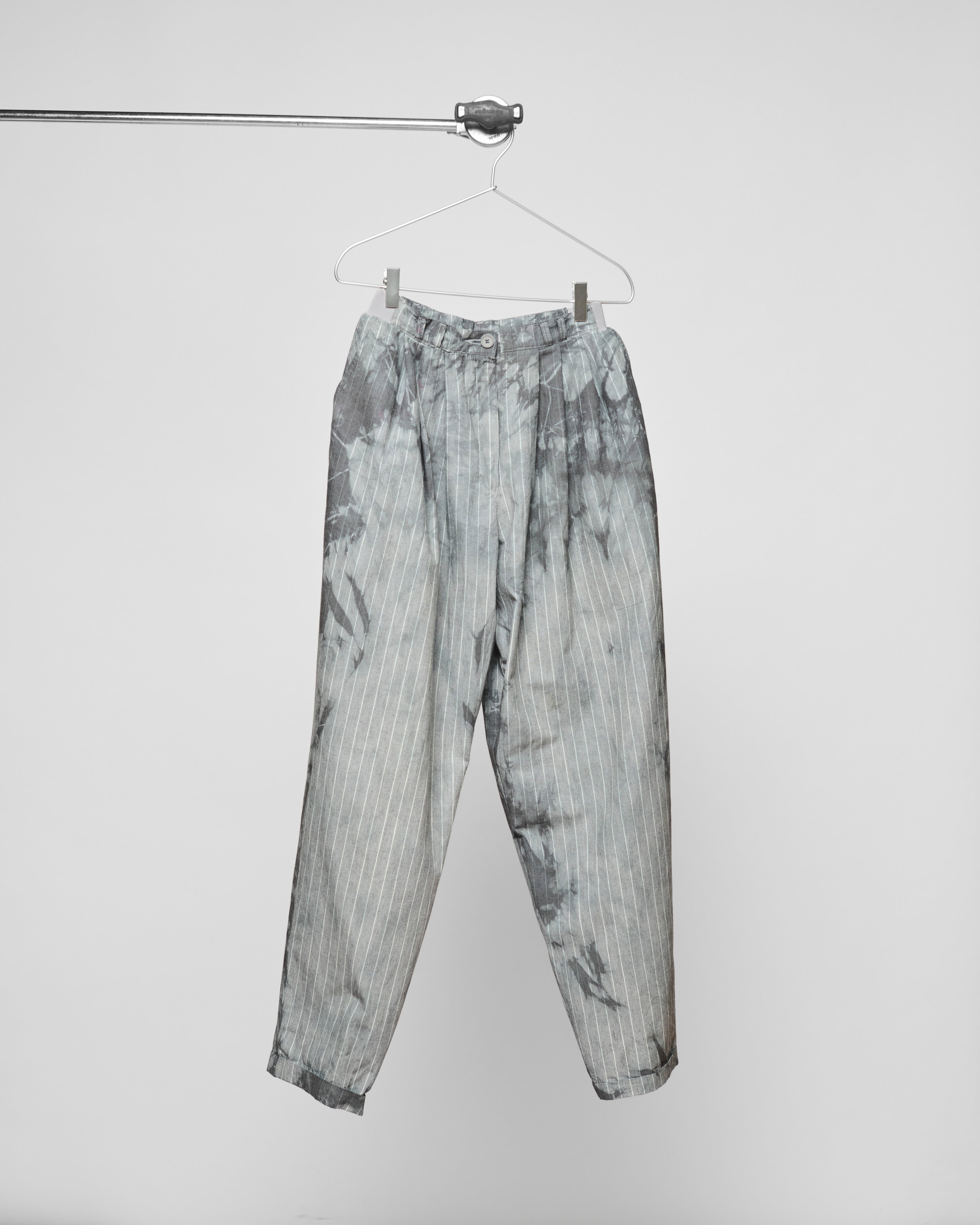 VINTAGE TROUSERS 3 GREY TIE DYE TENNIS